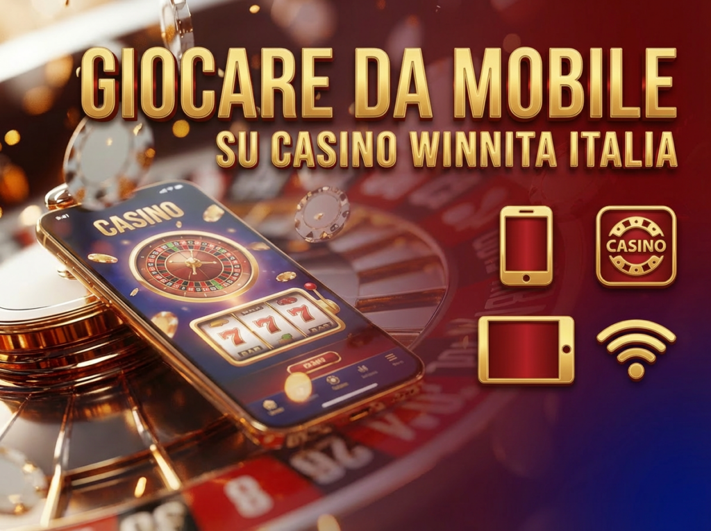 I giochi mobili sono diventati una parte facile insieme a Casino Winnita Italia